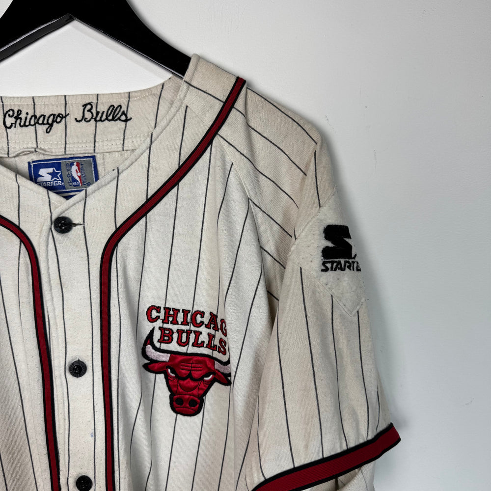 Vintage 90's NBA Chicago BULLS Starter Baseball Jersey