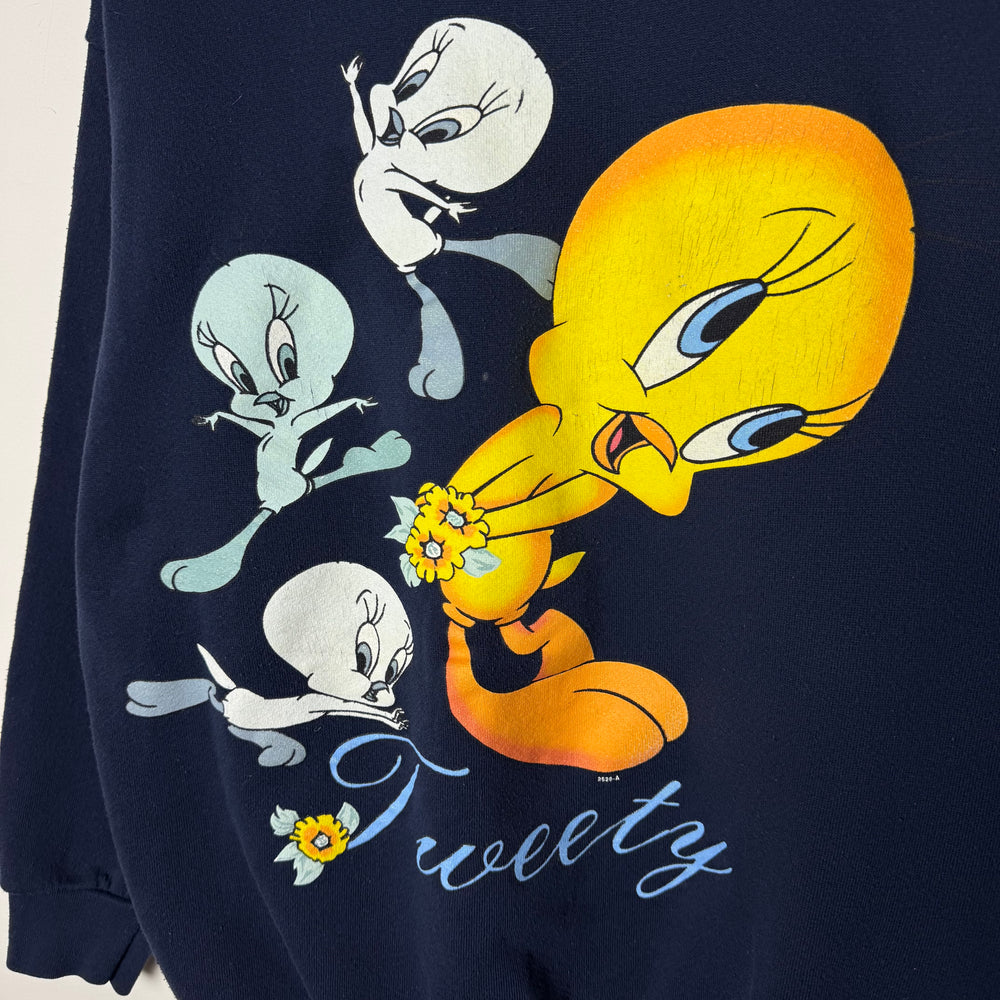 Vintage 90's LOONEY TUNES Tweety Sweatshirt