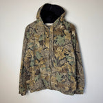Vintage Real Tree CAMO Thermal Lined Hoodie Sweatshirt