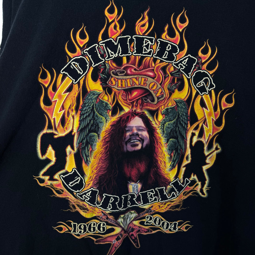 Vintage 2004 DIMEBAG DARRELL RIP Tribute Tshirt