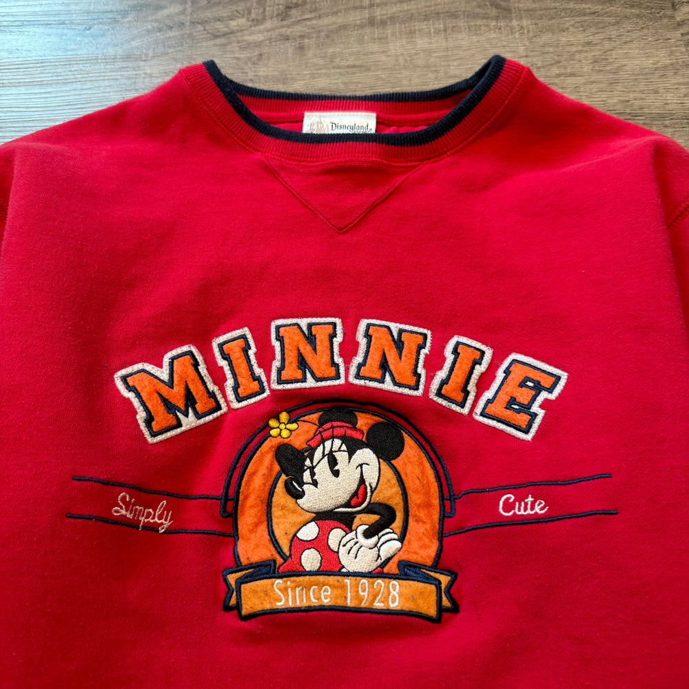 Vintage 90's DISNEY Minnie Mouse Crewneck Sweatshirt