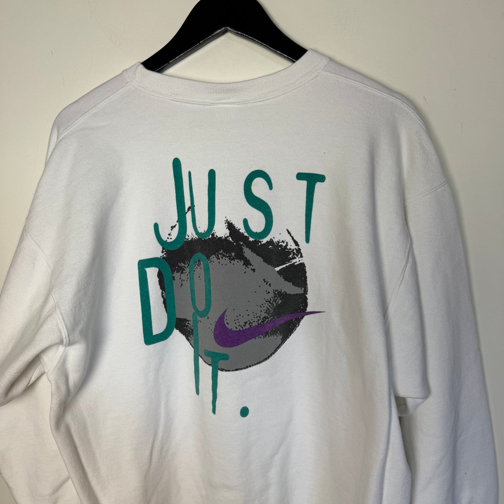 Vintage 90's NIKE Grey Tag TENNIS CAMP Sweatshirt