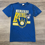Vintage 1990 MLB Milwaukee BREWERS Tshirt