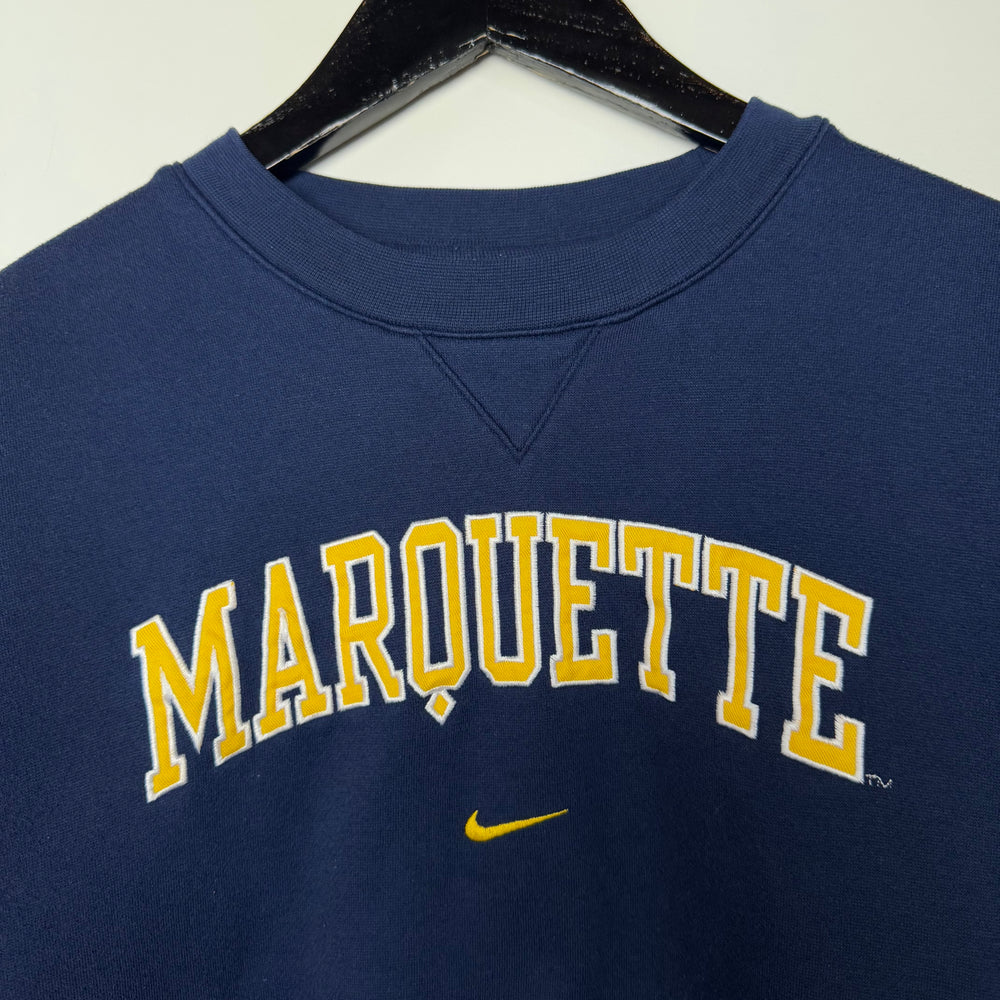 Vintage NIKE Marquette University Varsity Sweatshirt