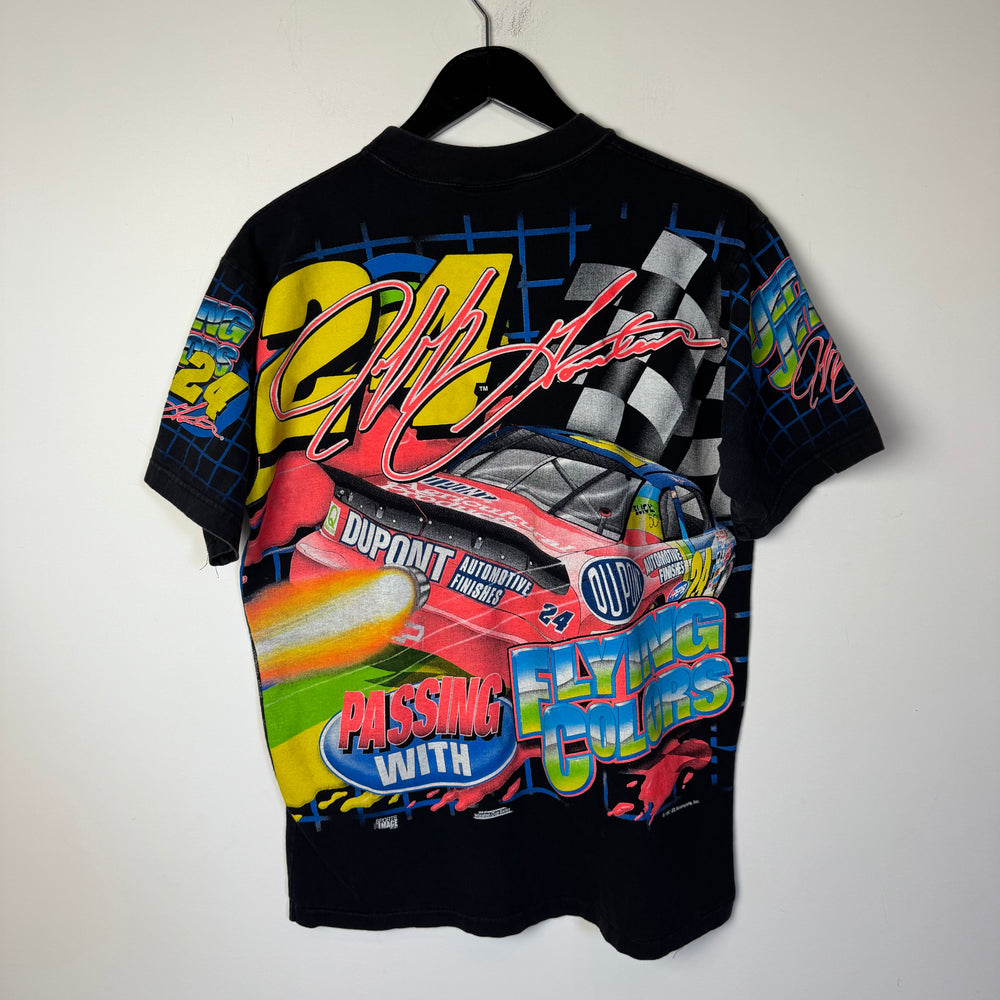 Vintage 90's NASCAR Racing Jeff Gordon All Over Print Tshirt