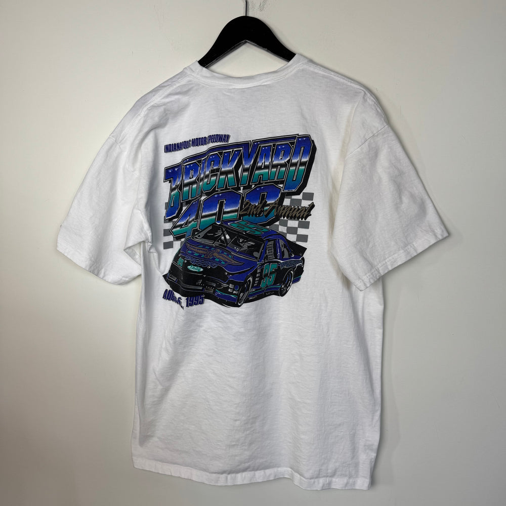 Vintage 90's NASCAR Racing Brickyard 400 Tshirt