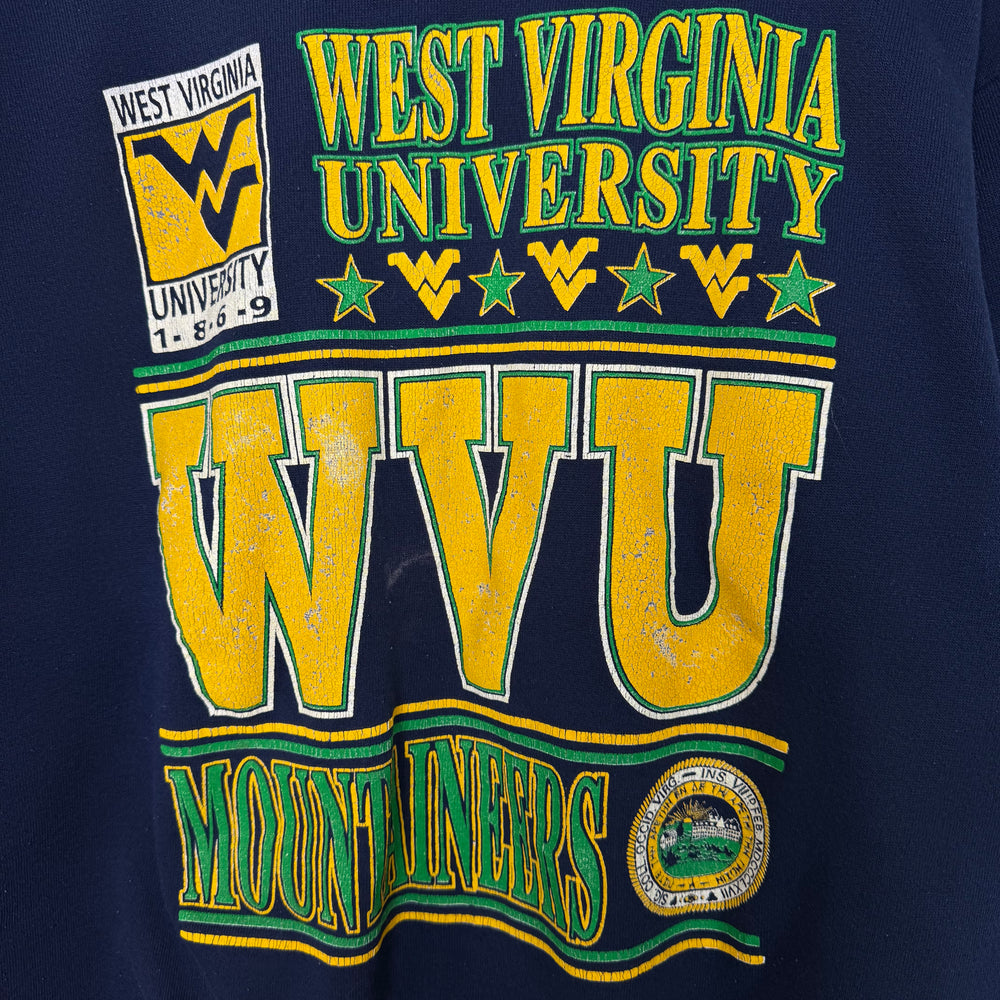 Vintage 1980's University of WEST VIRGINIA Varsity Sweatshirt