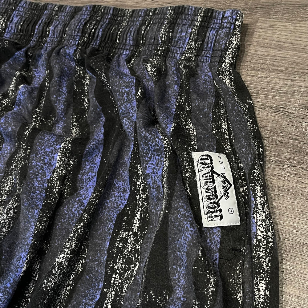 Vintage 90s ABSTRACT Patterned Rock Climbing Jogger Pants