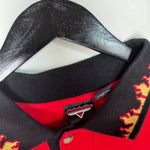 Vintage HARLEY DAVIDSON Flaming Polo Shirt