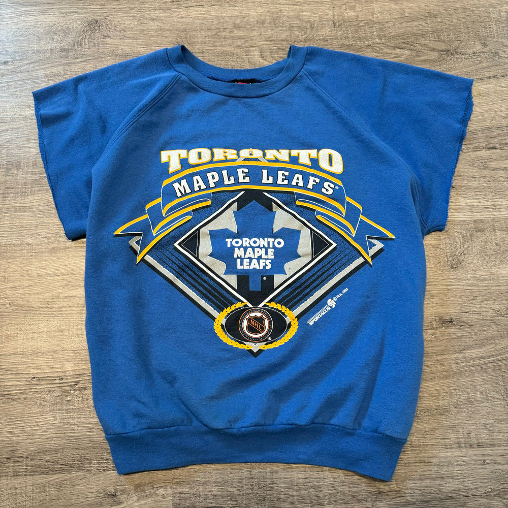 Vintage 1993 NHL Toronto Maple LEAFS Sleeveless Sweatshirt
