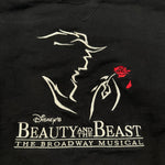 Vintage 90's DISNEY Beauty and the Beast Embroidered Sweatshirt