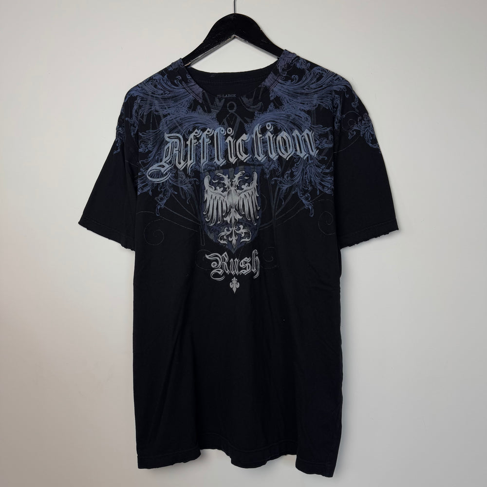 Vintage AFFLICTION Georges RUSH St. Pierre MMA Tshirt