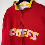 Vintage 90's NFL Kansas City CHIEFS 1/4 Zip Sweatshirt