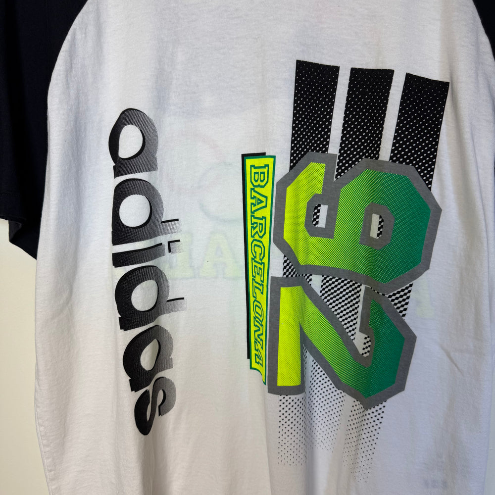 Vintage 90's ADIDAS Olympics Team Australia Raglan Tshirt