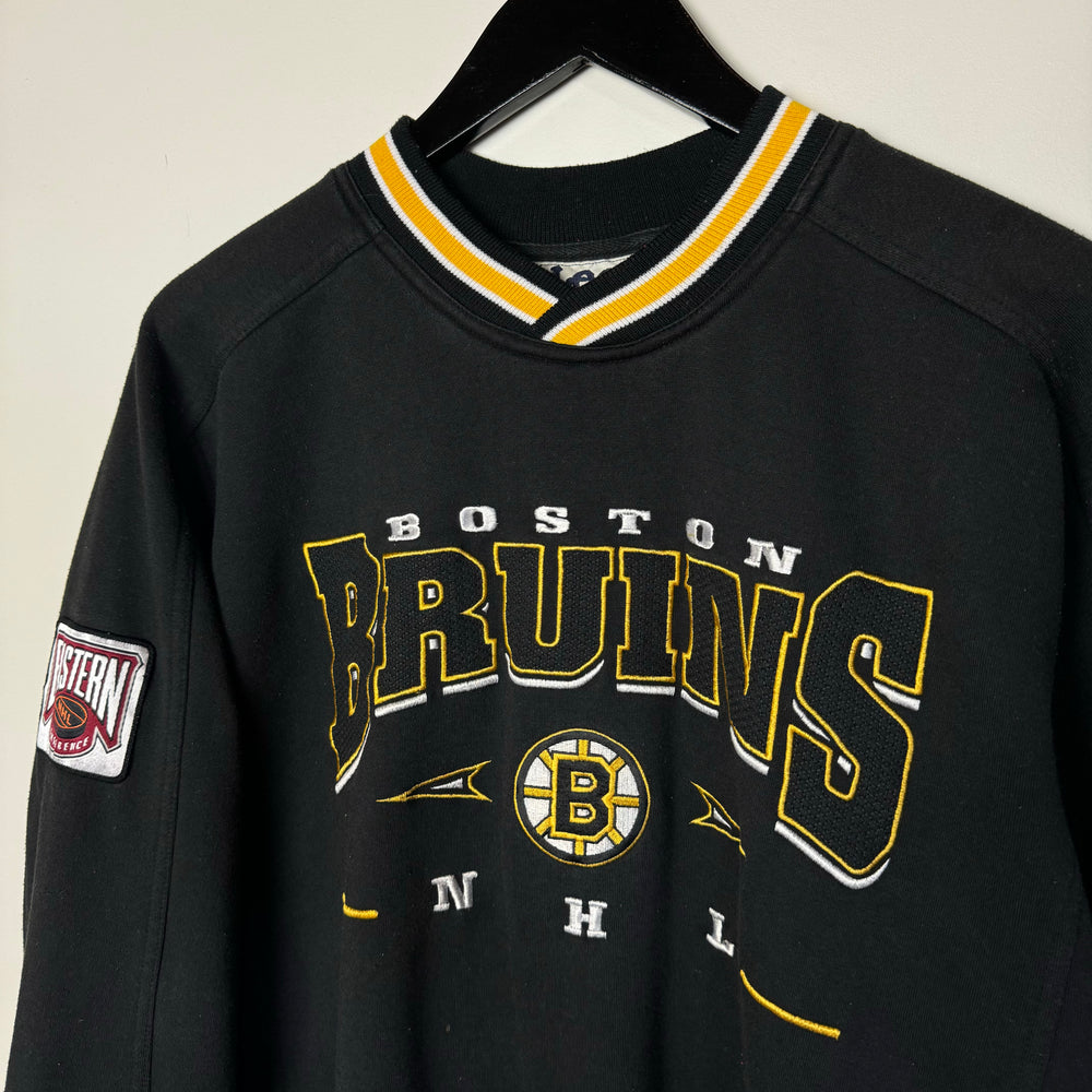 Vintage 90's NHL Boston BRUINS Embroidered Sweatshirt