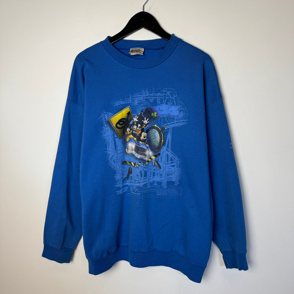 Vintage 90's DISNEY Roller Coaster Sweatshirt