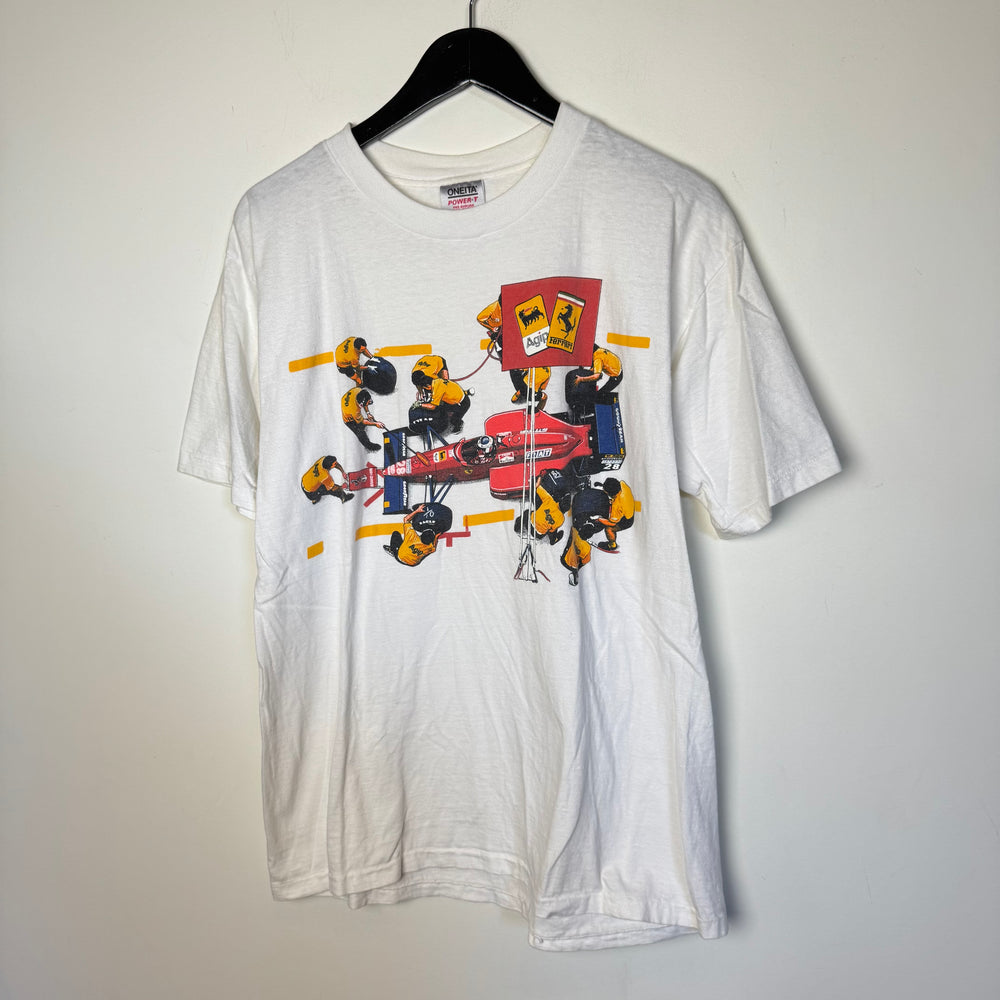 Vintage 90's FORMULA ONE Racing F1 Ferrari Tshirt