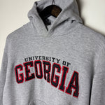 Vintage 90's University of GEORGIA Russell Varsity Hoodie Sweatshirt