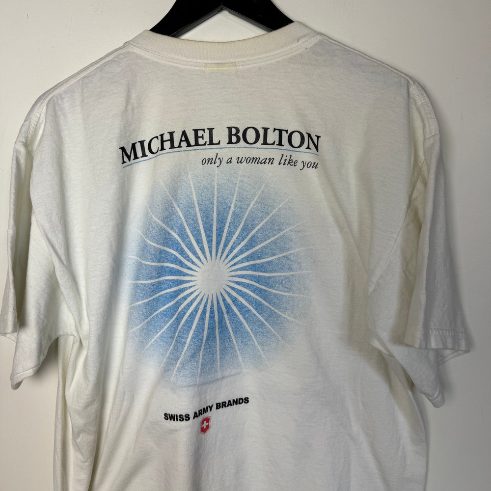 Vintage MICHAEL BOLTON Only A Woman Like You Music Tshirt