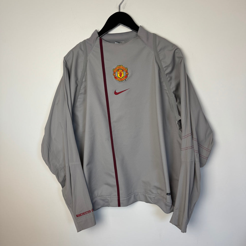 Manchester united vodafone ナイロンジャケット　ピステ Vintage NIKE Manchester United Vodafone Total 90 Windbreaker