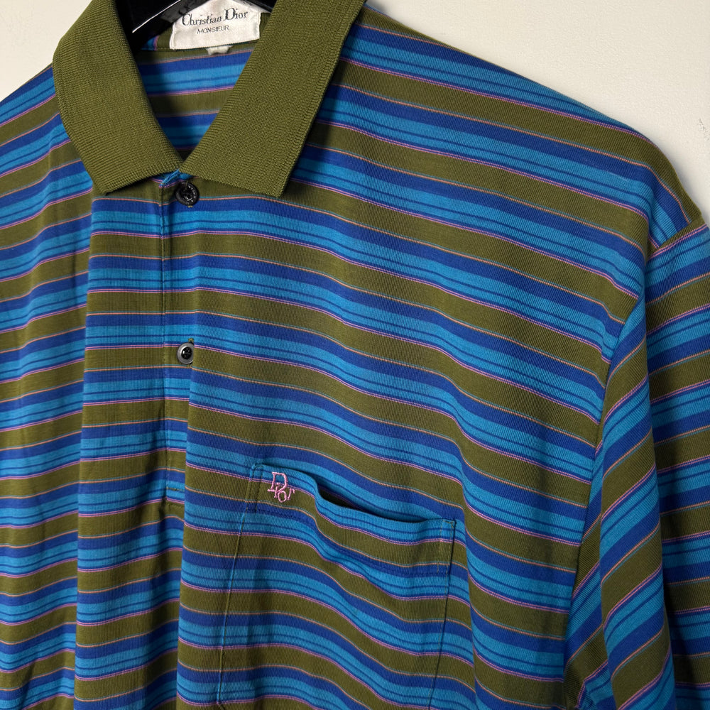 Vintage 90's CHRISTIAN DIOR Polo Golf Shirt