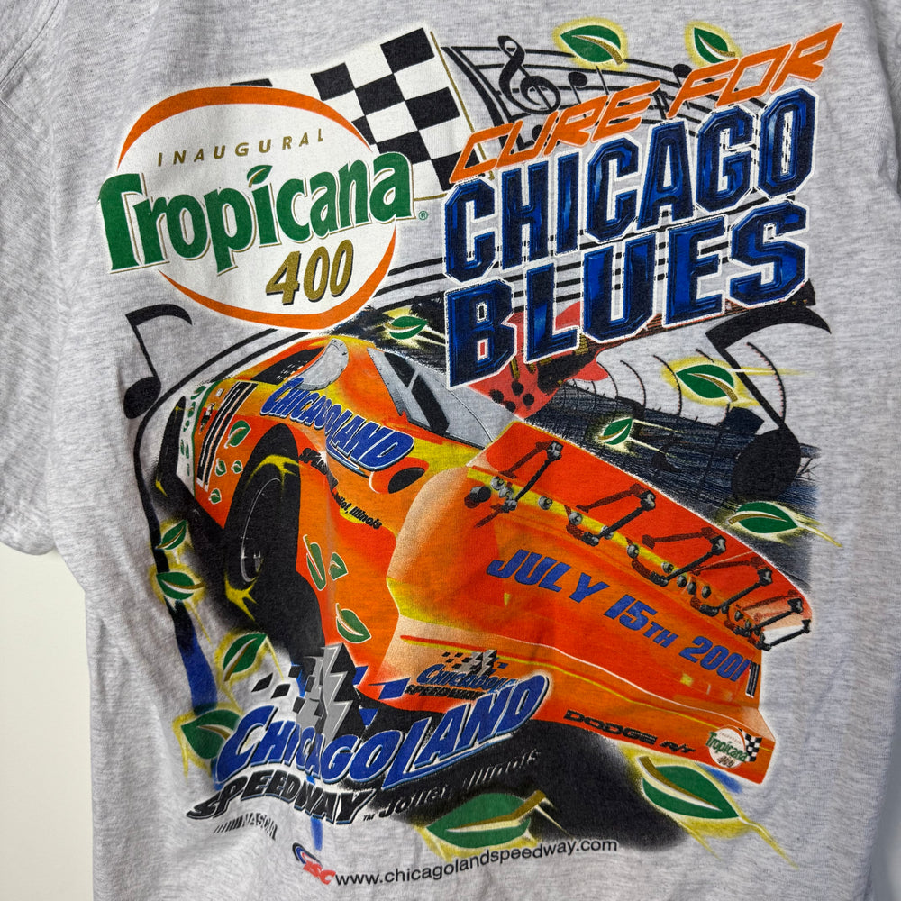 Vintage 2001 TROPICANA Juice Racing Tshirt