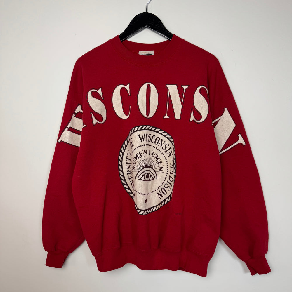 Vintage 90's University of WISCONSIN Varsity Sweatshirt