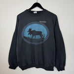 Vintage 90's MOOSE Wildlife Sweatshirt