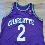 Vintage 90's NBA Charlotte HORNETS Champion Basketball Jersey
