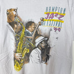 Vintage 1994 HAMPTON Jazz Festival BB King Gladis Knight Tshirt