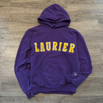 LAURIER University Varsity Hoodie Sweatshirt
