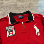 2010 POLO Ralph Lauren Team Canada 1/4 Zip Sweatshirt