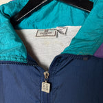 Vintage 90's GIVENCHY Activewear Patterned Nylon Tracksuit Set Top & Bottoms