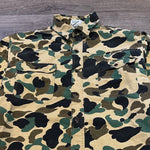 Vintage CAMO Chamois Collared Shirt