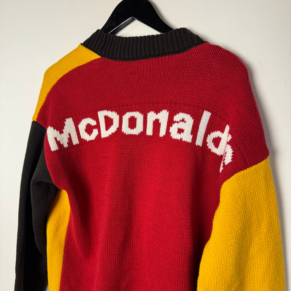 TRAVIS SCOTT Cactus Jack McDonalds Knit Cardigan Sweater