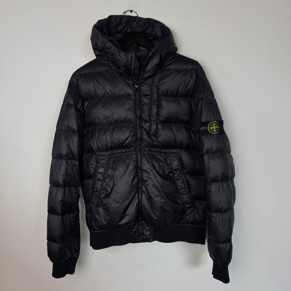 STONE ISLAND Garment Dyed Down Puffer Jacket