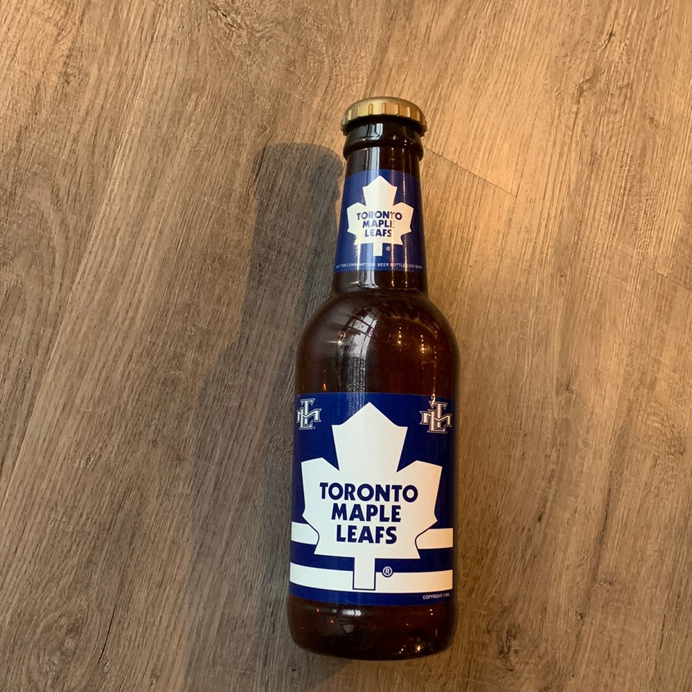 Vintage Toronto Maple Leafs Beer Bottle Piggy Bank