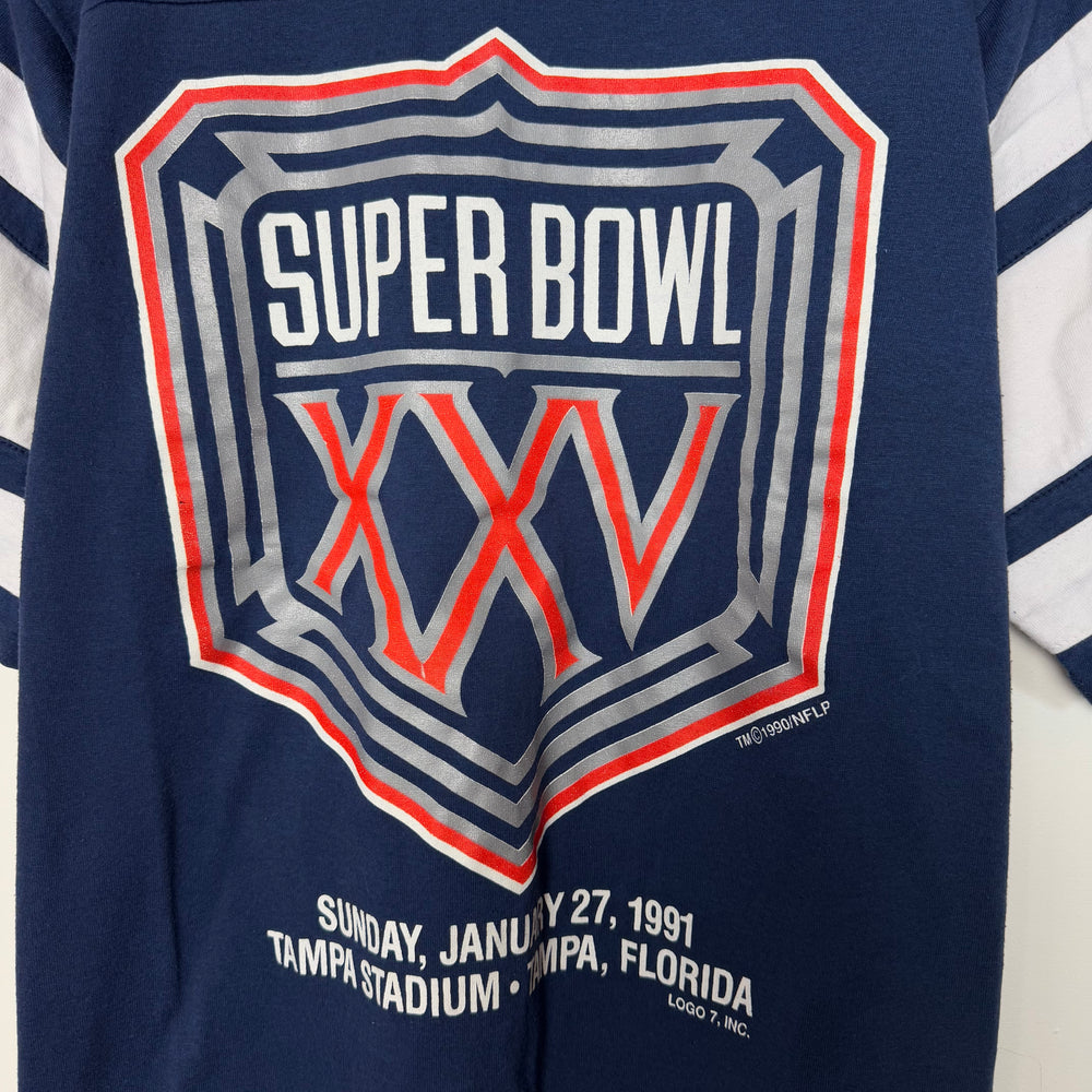 Vintage 1991 NFL SUPER BOWL Tshirt