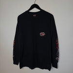Vintage HARLEY DAVIDSON Flaming Long Sleeve Tshirt