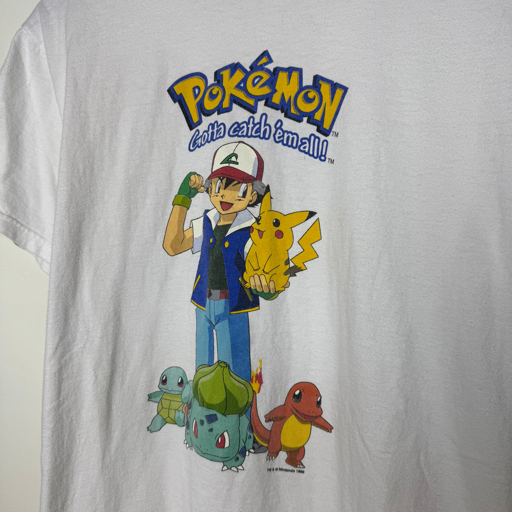 Vintage 1999 Nintendo POKEMON Tshirt