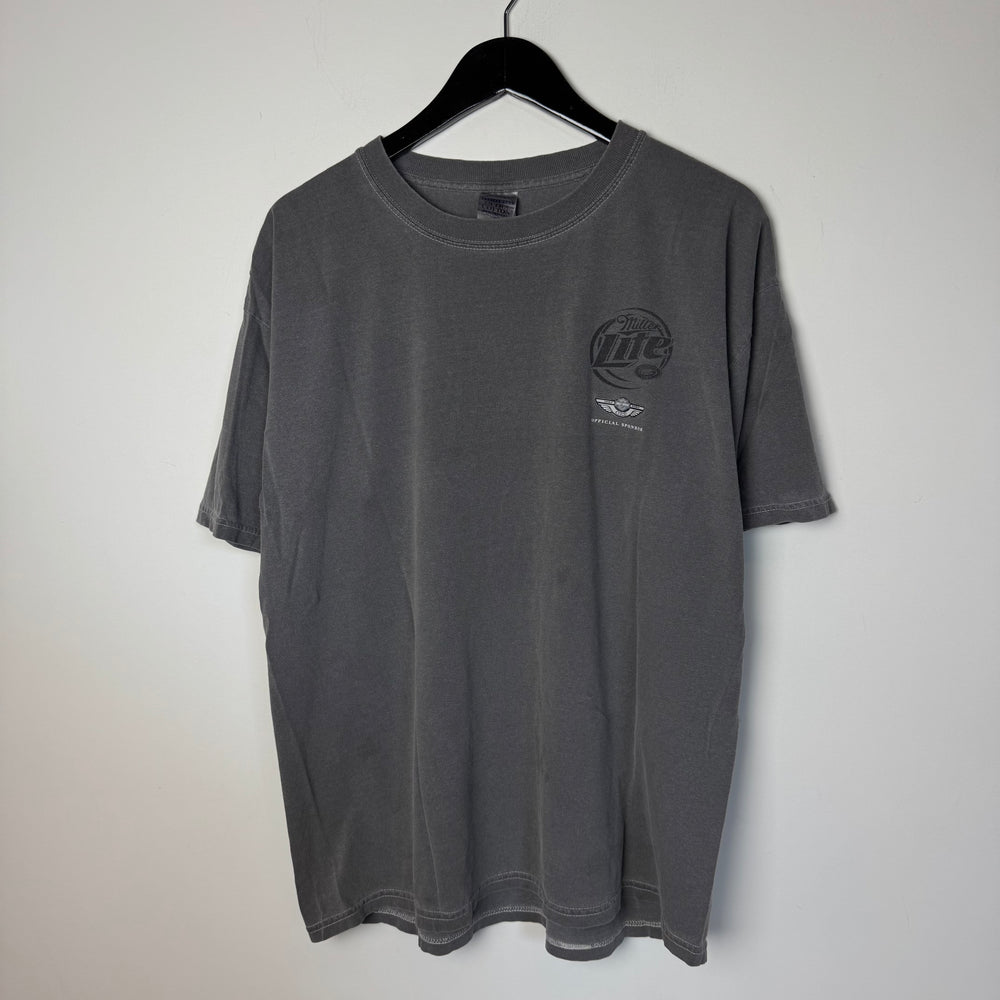 Vintage 2003 HARLEY DAVIDSON Miller Lite Beer Promo Tshirt