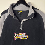 Vintage 90's SKI-DOO Bombardier Racing Fleece 1/4 Zip Sweater