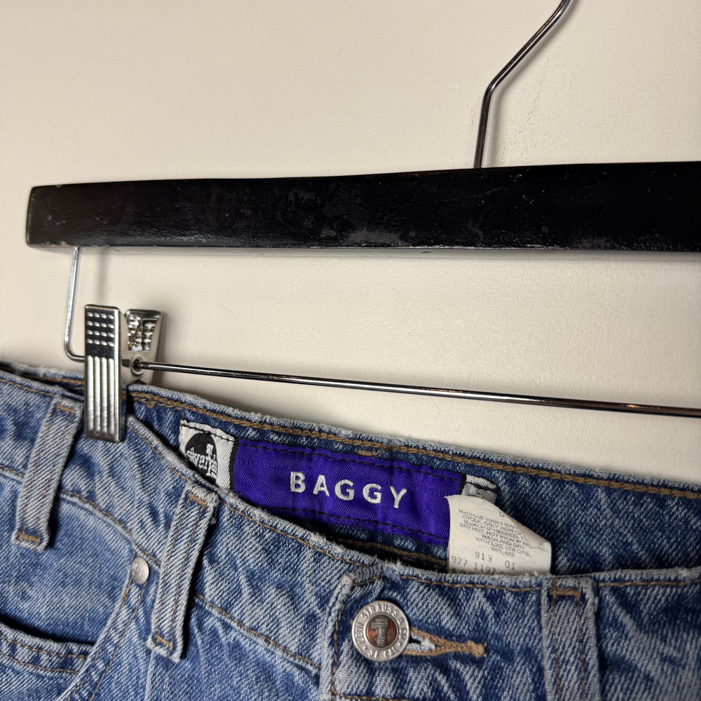 Vintage LEVI'S Silver Tab Baggy Denim Shorts
