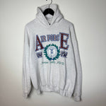 Vintage 90's AIR FORCE Hoodie Sweatshirt