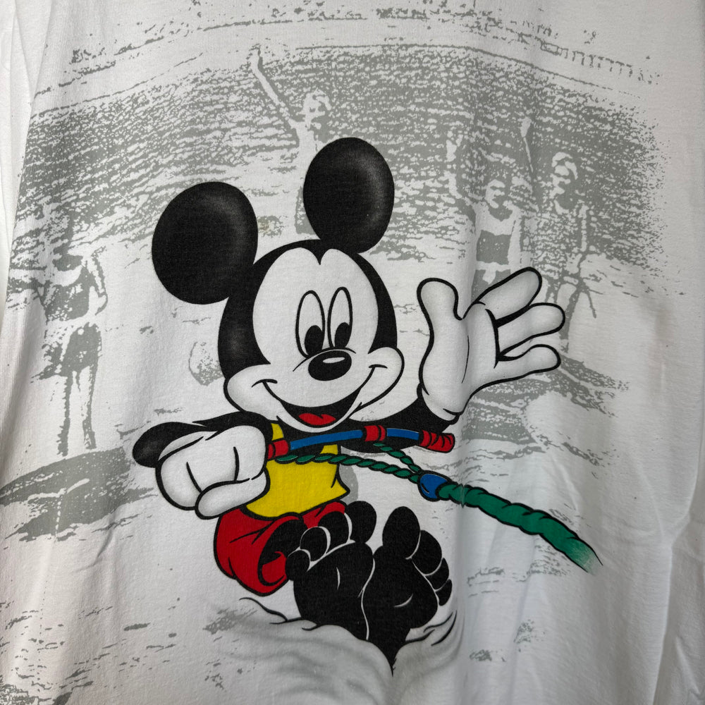 Vintage 90's DISNEY Mickey Mouse SURFING Tshirt