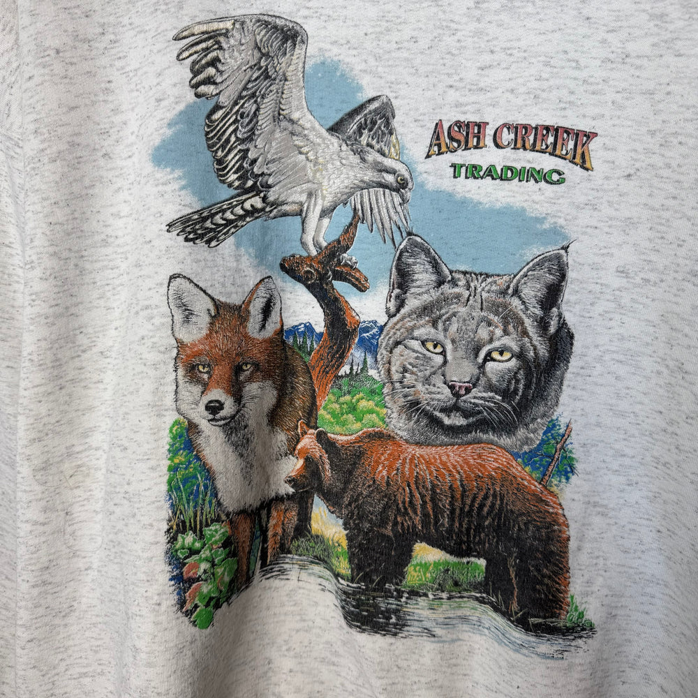 Vintage 90's WILDLIFE Animals Sweatshirt