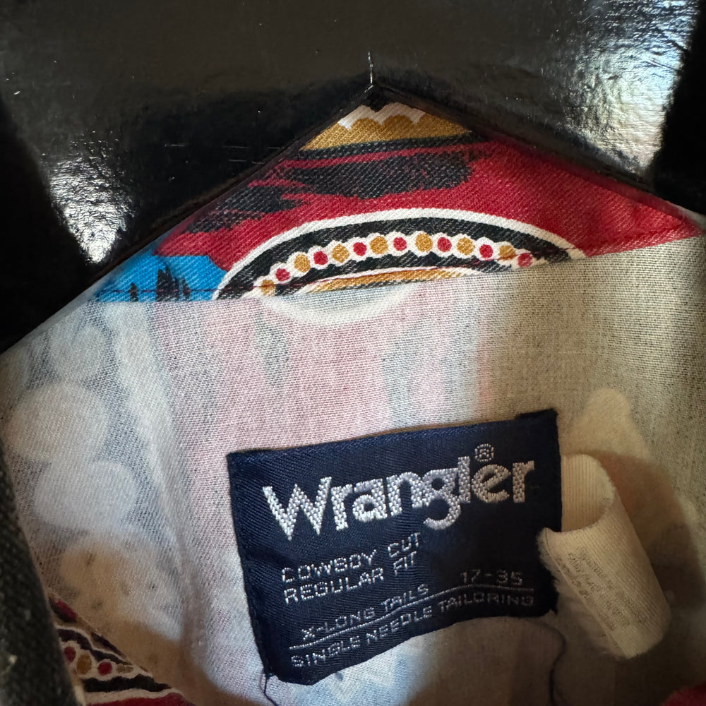 Vintage 90's WRANGLER Jeans Western Collared Shirt