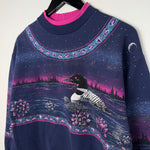 Vintage 90's WILDLIFE Loon Sweatshirt