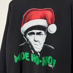 Vintage 90's THREE STOOGES Moe Ho-Ho Christmas Sweatshirt