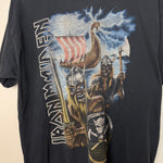 Vintage IRON MAIDEN Life And Death Nordic Tour Tshirt